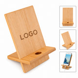 Bamboo Desktop Phone Stand