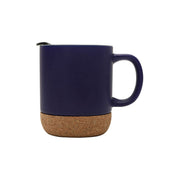 12 oz. Ceramic Coffee Mug with Cork Base and Lid final image 2
