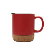 12 oz. Ceramic Coffee Mug with Cork Base and Lid final image 4