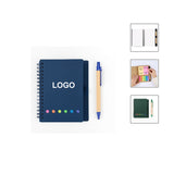 Mini Spiral Sticky Note Notebook with Pen