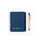 Mini Spiral Sticky Note Notebook with Pen final image 2