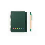 Mini Spiral Sticky Note Notebook with Pen final image 5