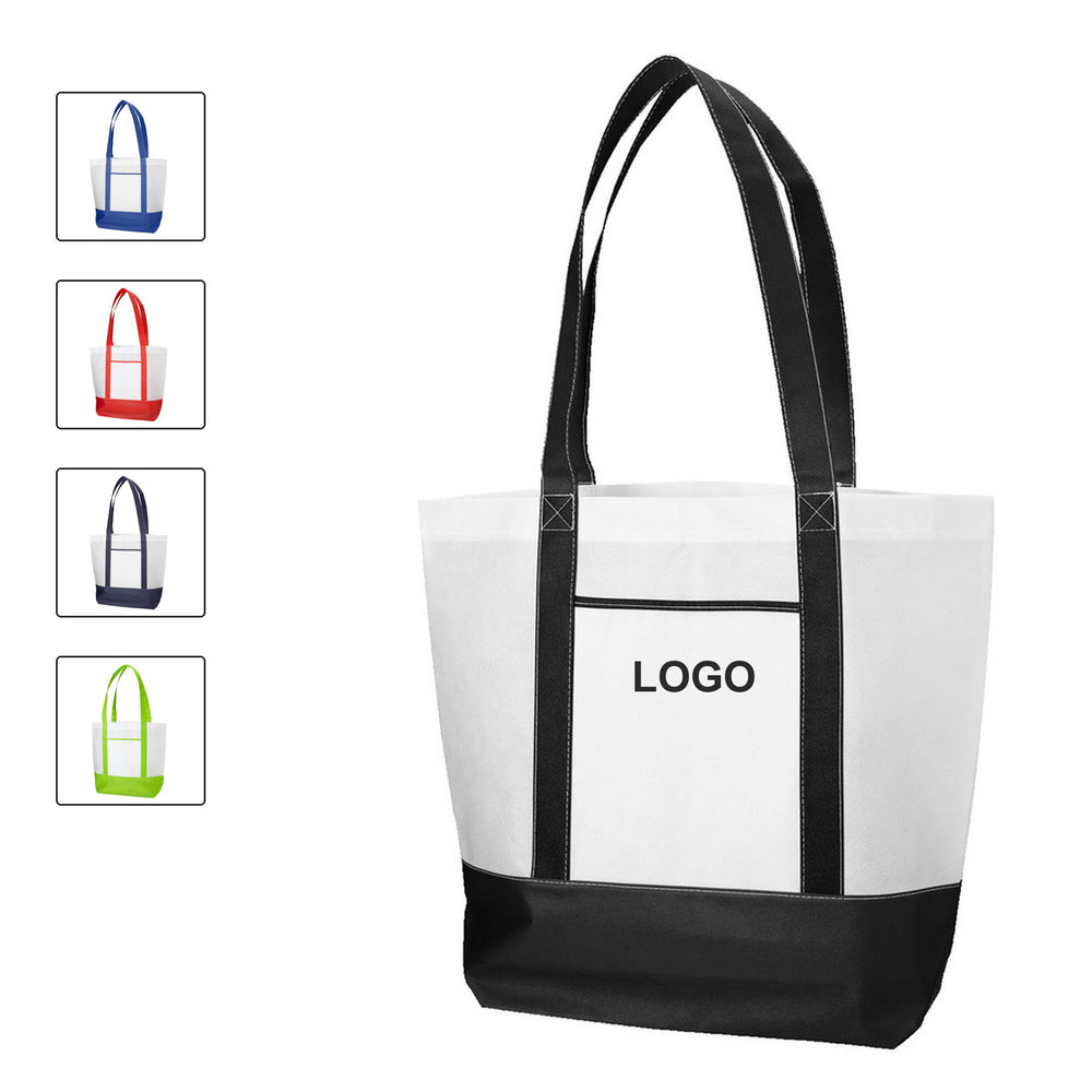 Harbor Non-Woven Nautical Tote Bag