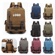 Vintage Canvas Backpack view 2