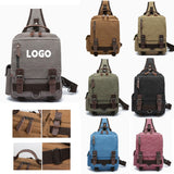 Retro Canvas Crossbody Sling Bag