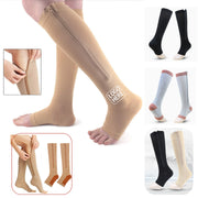 Zipper Pressure Compression Sock view 2