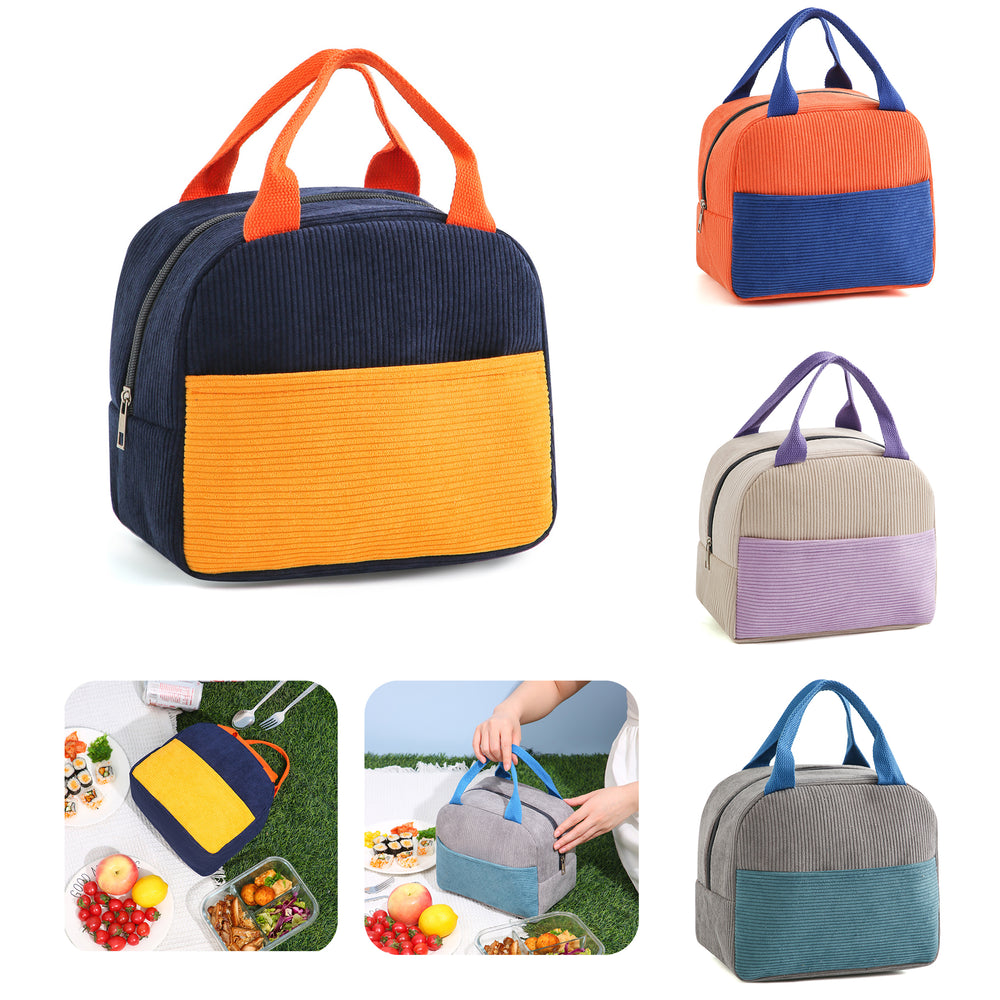 Corduroy Lunch Bag