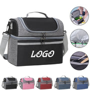 Dual Compartment Insulated Lunch Bag view 2