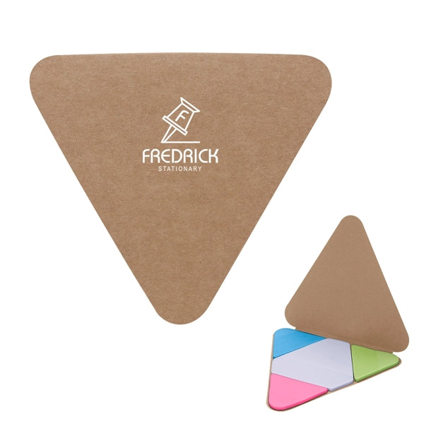 Promotional Triangle Shape Sticky Notes Pad view 5